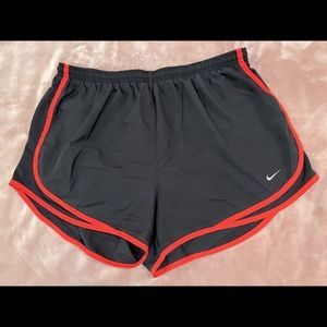 Red/Orange Nike Running Tempo Shorts